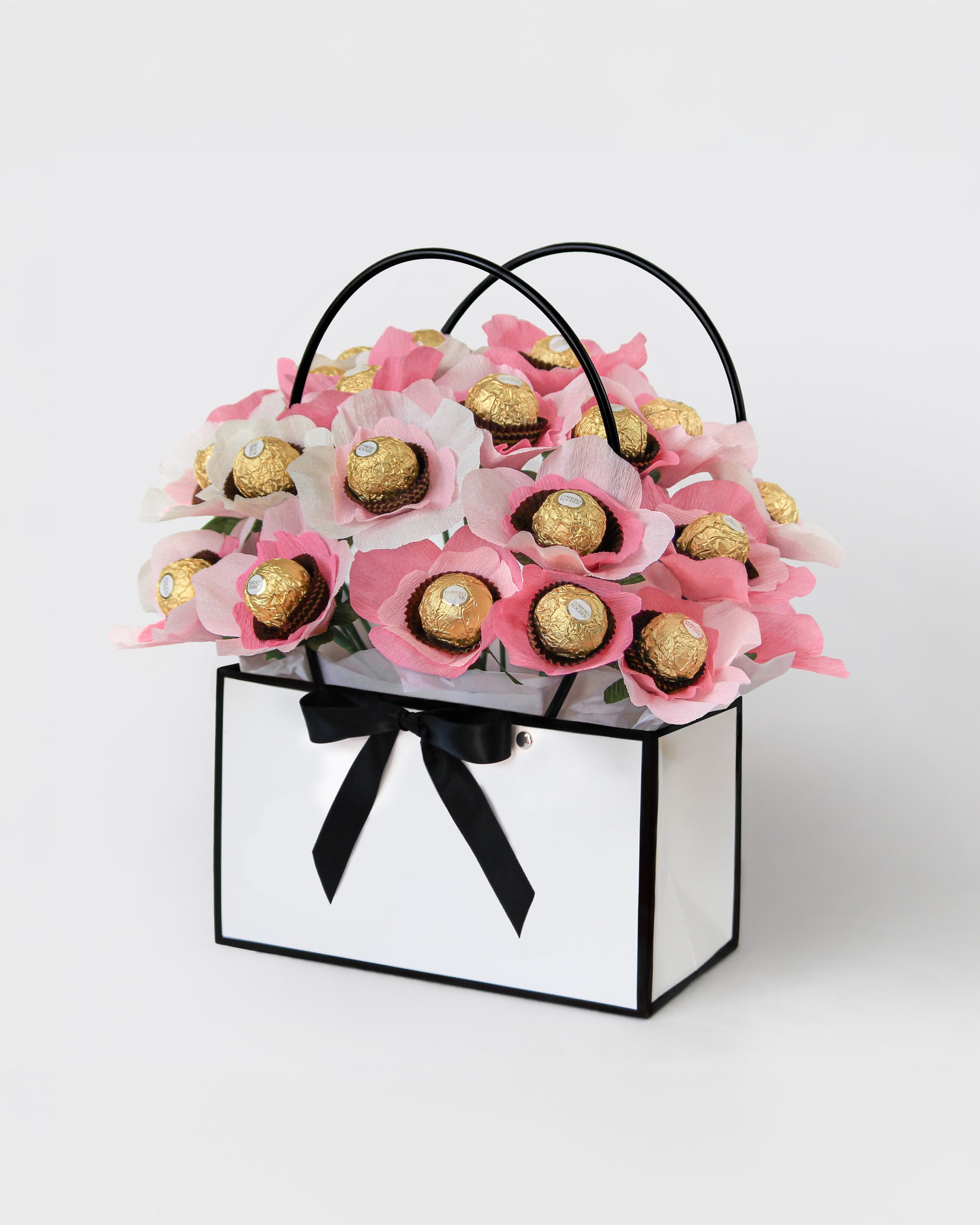 Bright Raspberry Lemonade chocolate bloom box inspired by summer sunlit moments